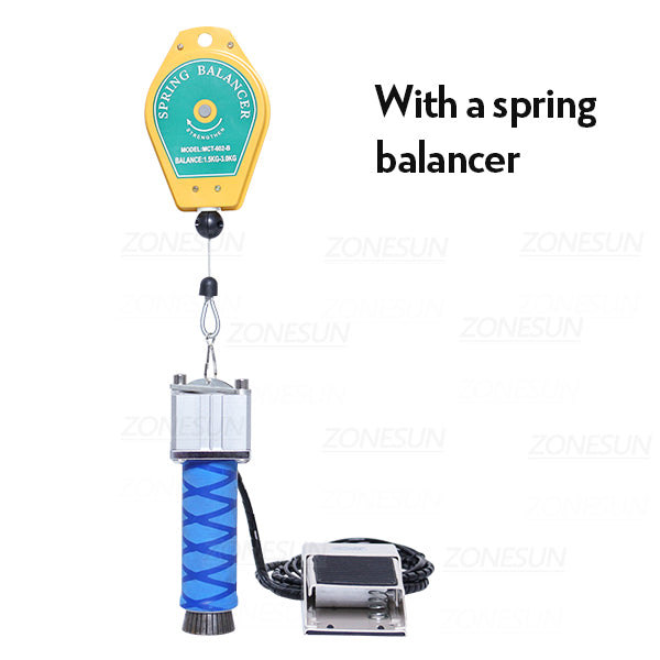 ZONESUN ZS-YGP1 Manual Pneumatic Perfume Capping Machine  ZONESUNPRO