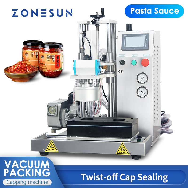 Can Capping Machine ZONESUN ZS-XG201 Vacuum Can Capping Machine – ZONESUNPRO