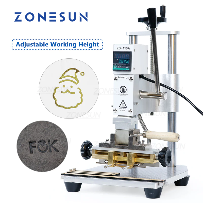 ZONESUN ZS-110A Hot Foil Stamping Bronzing Machine  ZONESUNPRO
